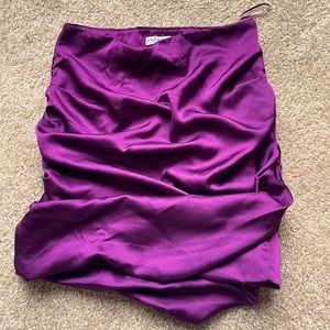 Purple skirt